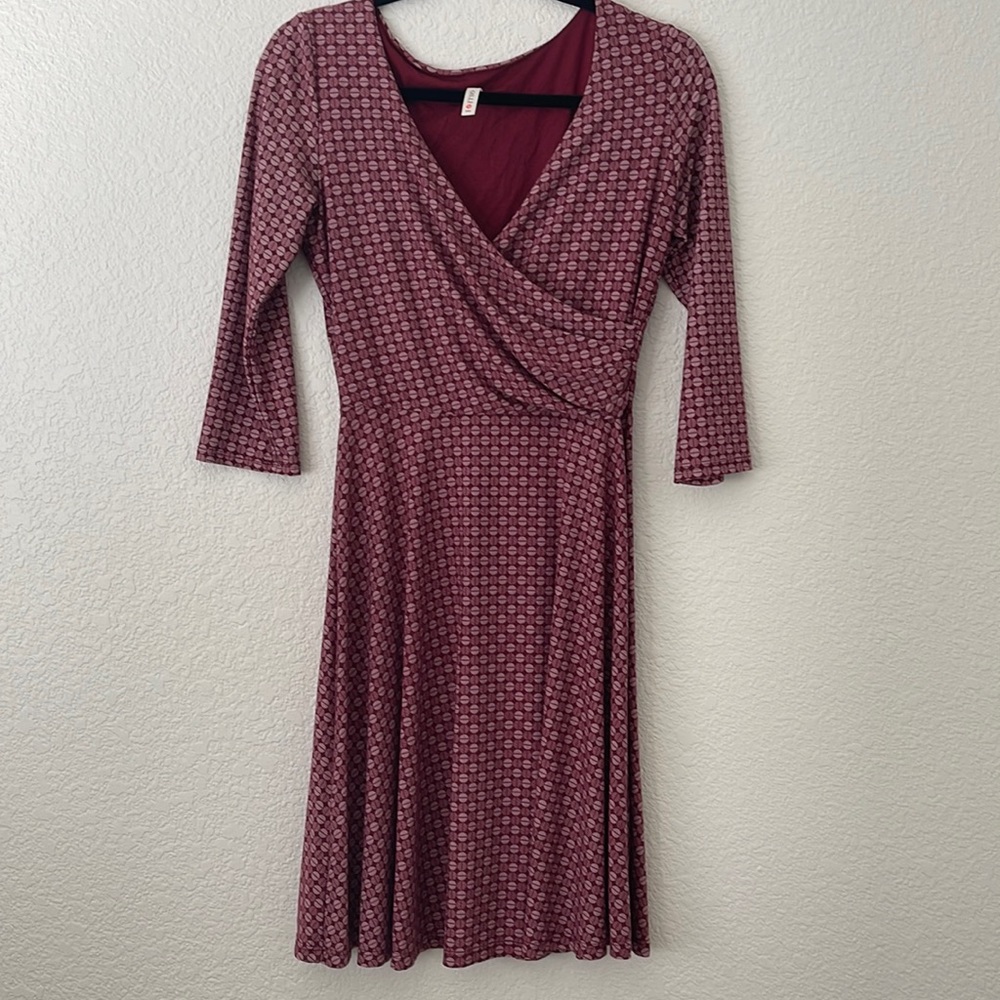 Fit & Flare Jersey Dress - Size Small